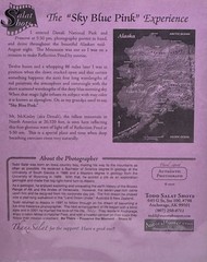 Todd J. Salat «Sky Blue Pink» & “Morning Glory” Color Photo Prints x2