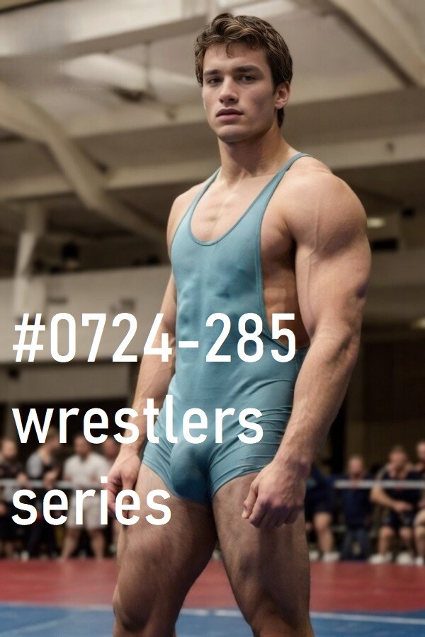 MALE PORTRAIT #0724-285 -athletes series – wrestlers series- free shipping usa