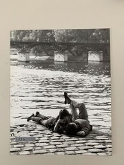 IZIS,’BORD DE SEINE,1972′ AUTHENTIC 1990 ART PHOTO PRINT