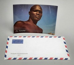 Sudan Expedition 1977 Envelope & Nuba Postcard – From Leni Riefenstahl Estate