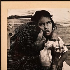ANTHONY ALMEIDA Original Vintage Signed Humanitarian Silver Gelatin Photo Print