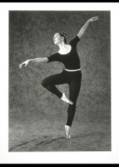 DON CAMERON 1943-2016 female Ballet Toe DANCE PHOTOGRAPH Black & White Ballerina