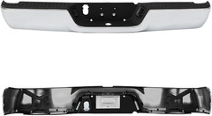 Chrome Rear Step Bumper Fit for 2009-2018 Dodge Ram 1500 for 2010-2012 Ram 2500