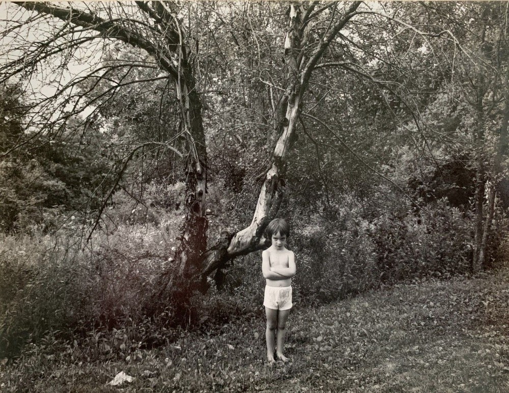 Emmet Gowin «Untitled» (1968) Silver Gelatin Signed