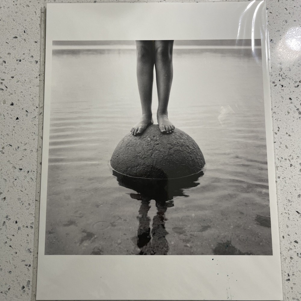 Aline Smithson – Cement Ball, 2007 – B&W Photograph 11×8.5, SIGNED 16/20