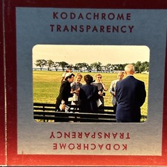 Lot Of 40 1950’s Red Border Kodachrome Military Family Summer 35mm Color Slides