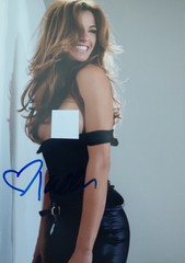 Kelly Bensimon Playboy Playmate Glamour Model Hand Signed 8X10 Autograph * COA