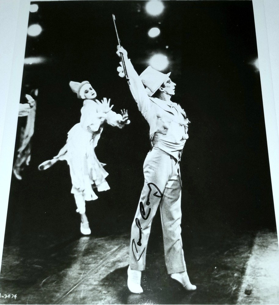 JOFFREY BALLET SIGNED 8×10 PRESS PHOTO CARL CORRY DANCE BALLERINA VTG 80S