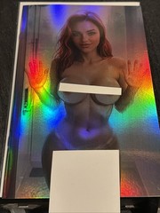 Ariel Shower Cosplay Bangers Comics Virgin FOIL Cover Ltd 10 WHAT CAN I SAY WOW