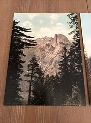 SUPERB 1898 Original Photo Lot Of 2 South Dome El Capitan YOSEMITE 7” x 9”