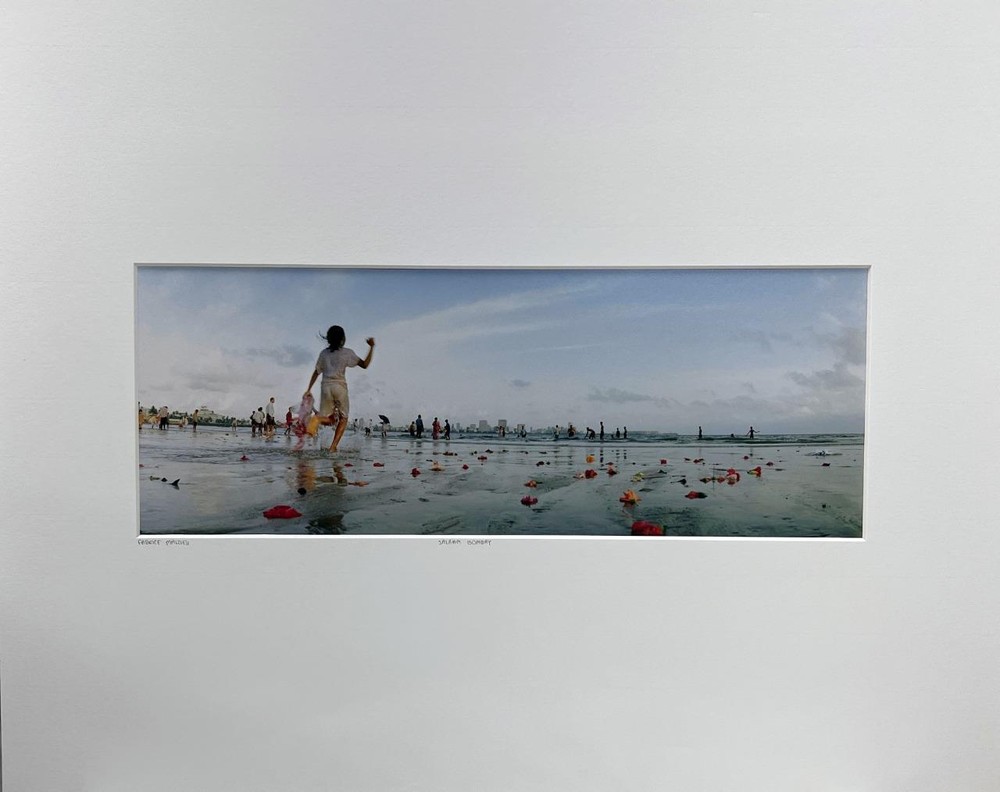 Fabrice Malzieu Salaam Bombay Beach Mira Hair Beach YellowKorner Cert Photograph