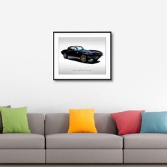 Classic Cars – 1963 Chevrolet Corvette – Dark Blue – Muscle Car