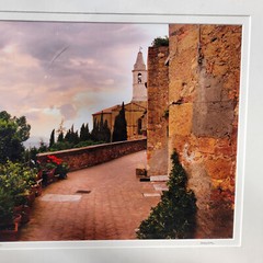 NEW ~ Craig Love Photograph Italy Ltd Ed 7/100 ‘La Mura’ Pienza, Toscana Scenery
