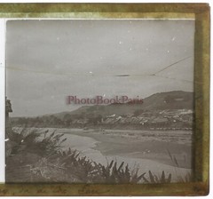 Vietnam Lào Cai Lao Kay Photo C1910 Glass Plate CASSÉE Stereo Vintage