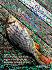 One fine Fishing Day God made away 8X10 inspirational print with FREE Frame