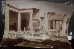 Photo Albumin Italy Pompeii House Cousin Building View Monument Ruin Picture Old