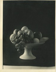 Still life with fruit vase antique art photo