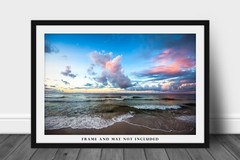 Gulf Coast Photography Print – Picture of Sky Over Beach at Orange Beach Alabama