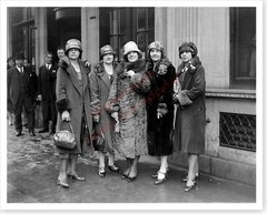 Aimee Semple McPherson Valentines Day 1927 Candid Silver Halide Photo