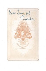 Th. Wode CDV Photo Fine Lady Casting 1870s