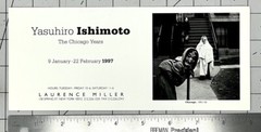Yasuhiro Ishimoto (1921-2012) Art Announcement Card 1997 – The Chicago Years