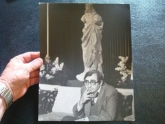 CLAUDE CHABROL Film Director FRENCH NEW WAVE Original Photograph by Jerry Bauer