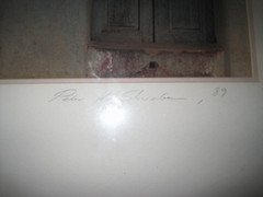 Peter U. Shueger Signed original photo framed and matted.