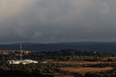 Photo Digital Product Illustration. Storm is coming. Israel.