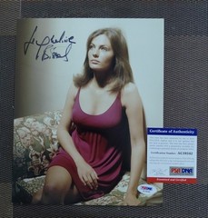 JACQUELINE BISSETT Actress Hand Signed Autograph PSA/DNA COA