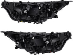 LED, Halogen Headlight Assembly Left+Right Side for 2022-2024 Toyota RAV4 LE/XLE