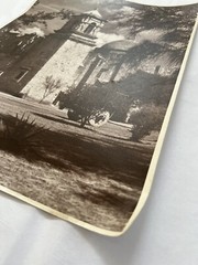 Vintage Landscape Photograph “Southwest Church Mission 1987” by Bill Rakocy
