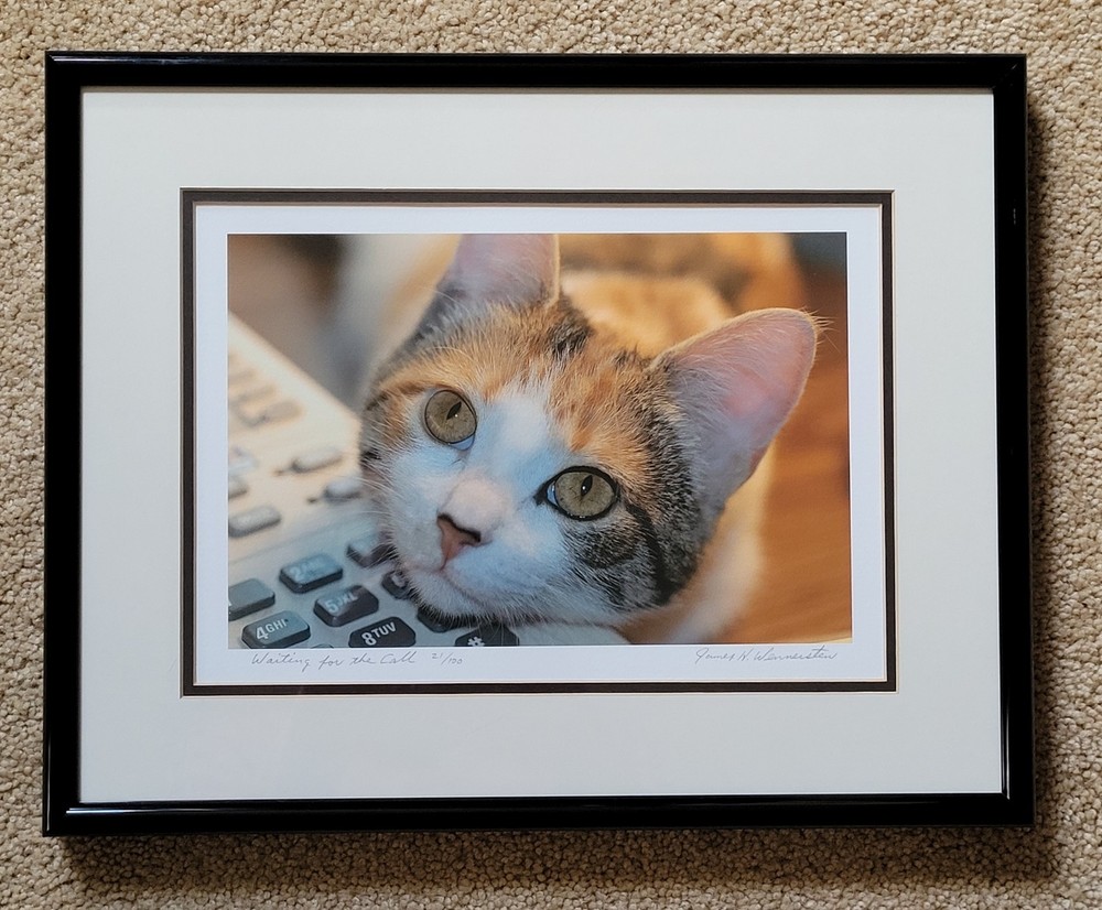 «Waiting For The Call» Limited Edition Signed Photograph By James H. Wennersten