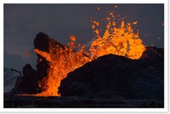 2018 Leilani Estates Lava Eruption Kilauea Volcano Silver Halide Photo