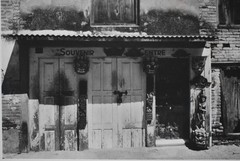 Vintage James W. Howlett Black + White Photograph, ‘Souvenir Center – Nepal’