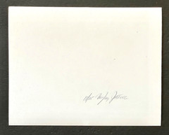 Original SIGNED N. JAY JAFFEE Gelatin Silver Photograph (Flowers in Landscape)