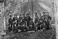 New Civil War Photo: Union General Alfred Pleasonton & Staff, Warrenton -6 Sizes