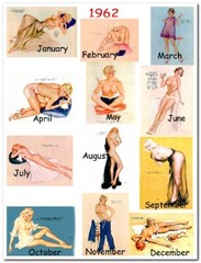 Playboy Vargas Vintage PinUp Girls Photo Art Prints Year 1962 (8×10 inches)
