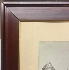 Original 1888 VITTORIO SELLA ‘Crevasse on Glacier Blanc’ Gelatin Silver PHOTO