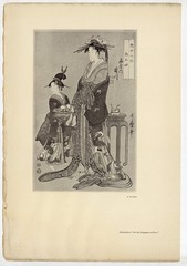 Kitagawa Utamaro Halftone Gravure Print from Alfred Stieglitz Camera Work