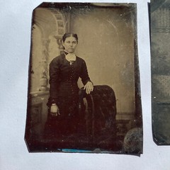 1800s Tin Type Photos Photographs Western Studio Portraits – H. S. Brown ?