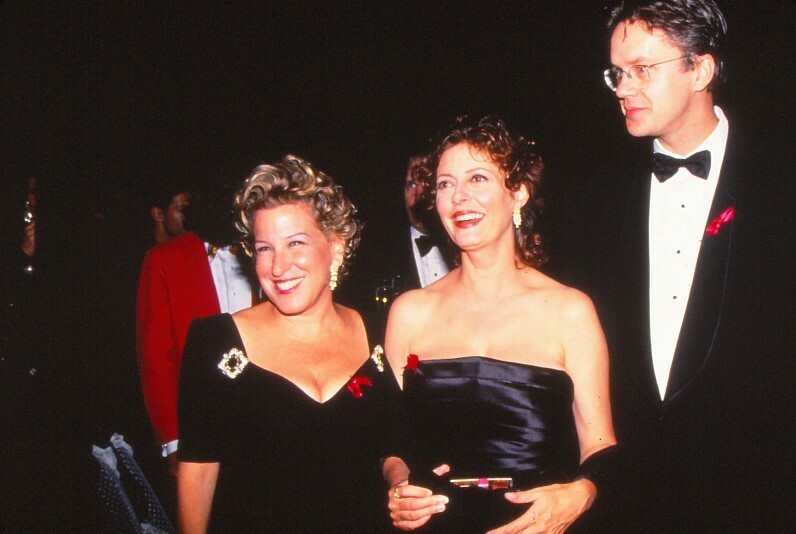 Dia Bette Midler, Susan Sarandon, Tim Robbins 1992 KB Format Photographer P1-27-3-2