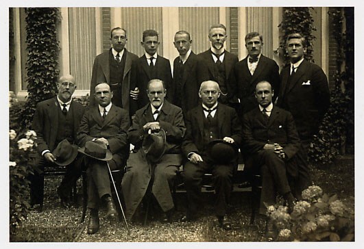 Sigmund Freud, «Congress 1920», postcard, postcard, carte postale