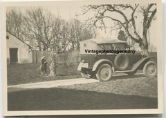 Z6571 Photo 1934 Car Vintage Passenger Car Sedan Cabriolet Coupe Convertible