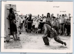 Frankfurt Main 1965 – Indian Village Knife Throwing – 1960s – Photo 10x7cm