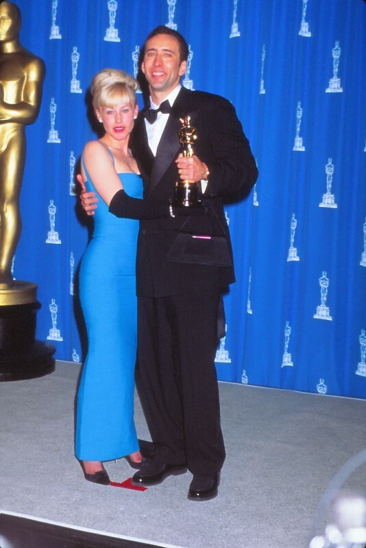 Dia Nicolas Cage & Patricia Arquette 1996 KB Format Photographer P8-29-2-4