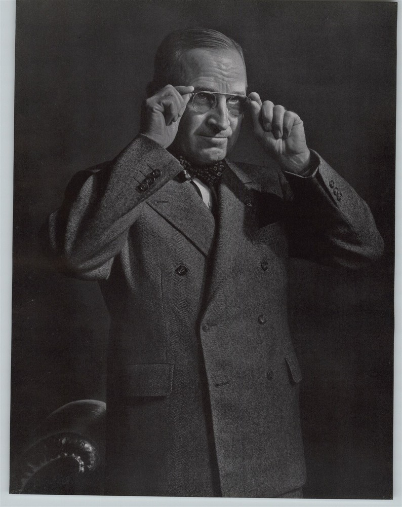 1946 Yousuf Karsh Original Harry S Truman US President Portrait Photo Gravure