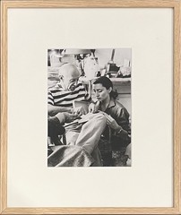 ANDRÉ VILLERS – PABLO PICASSO & JACQUELINE – SILVER GELATIN PRINT – 1955