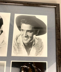 Elvis Presley The King Rock n Roll Art Photographs Framed Ready to Hang 23×27