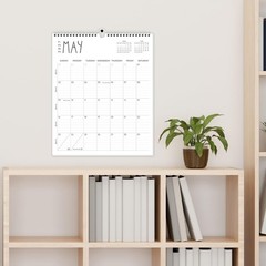 Guasslee Wall Calendar 2026-2027, 14″x11.5″ Vertical Wall Calendar 2026, 13-M…