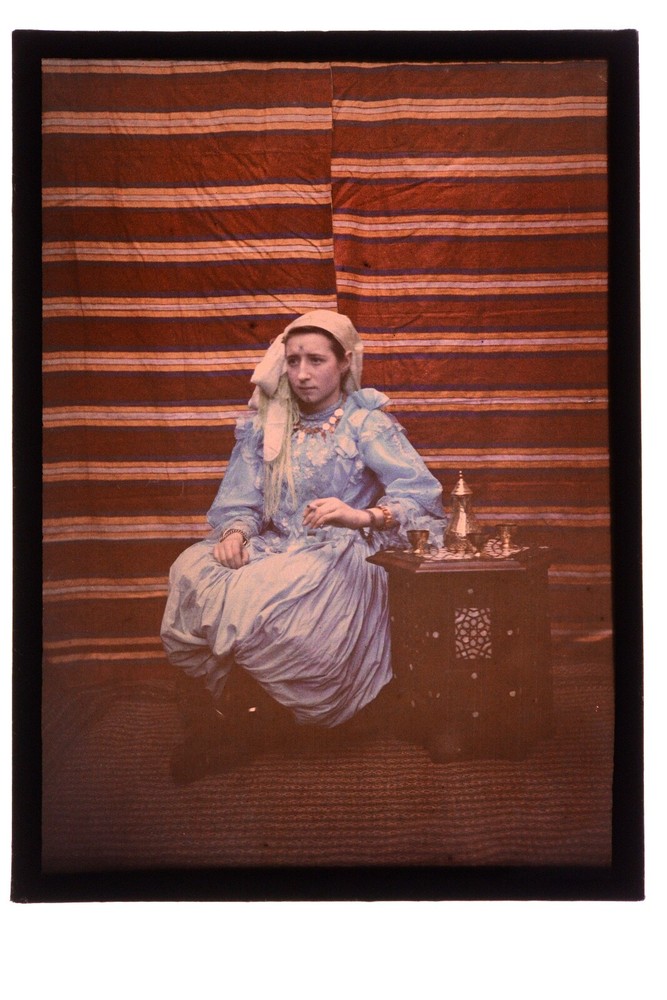 Autochrome / Vintage Glass autochrome / Format 13 x18 cm / C.1910.